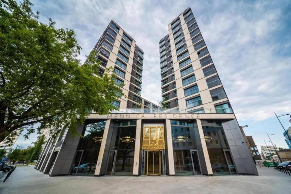 Mennica Residence Apartments Warschau Exterior foto