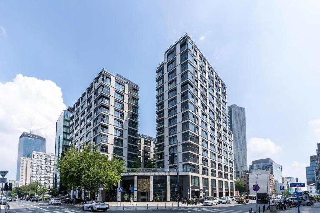 Mennica Residence Apartments Warschau Exterior foto